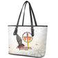 Gone but Never Forgotten Leather Tote Bag Angola All Souls Day - African Pride