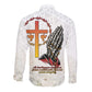 Gone but Never Forgotten Long Sleeve Button Shirt Angola All Souls Day - African Pride