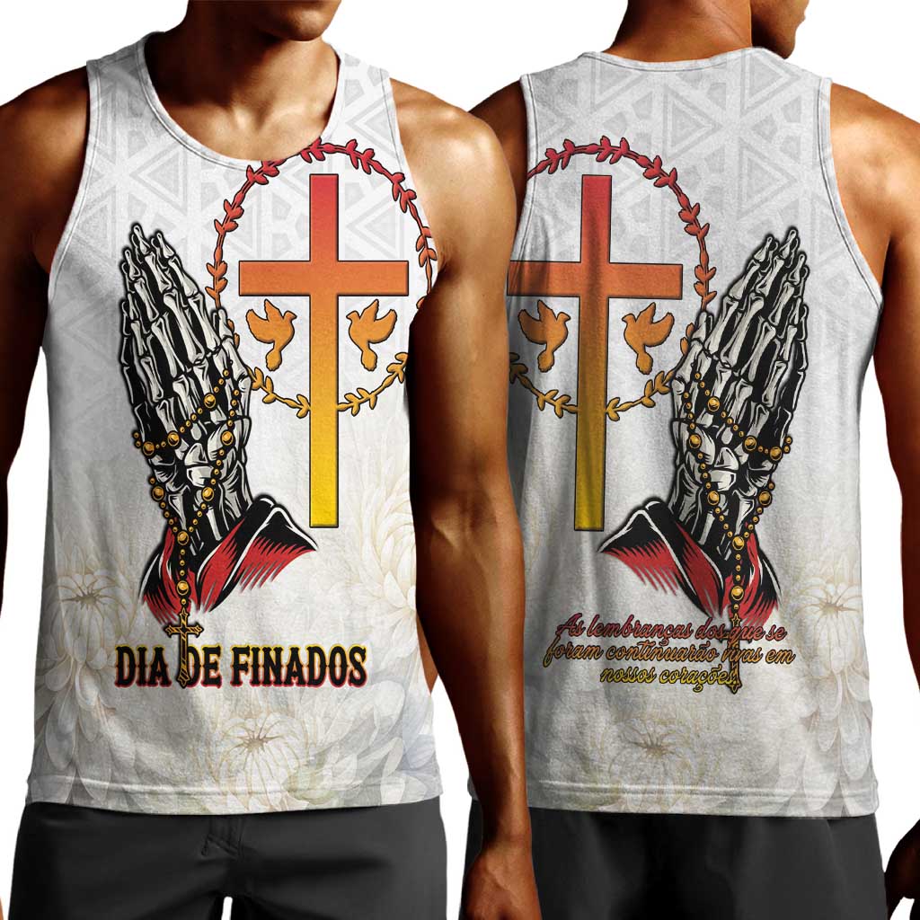 Gone but Never Forgotten Men Tank Top Angola All Souls Day - African Pride