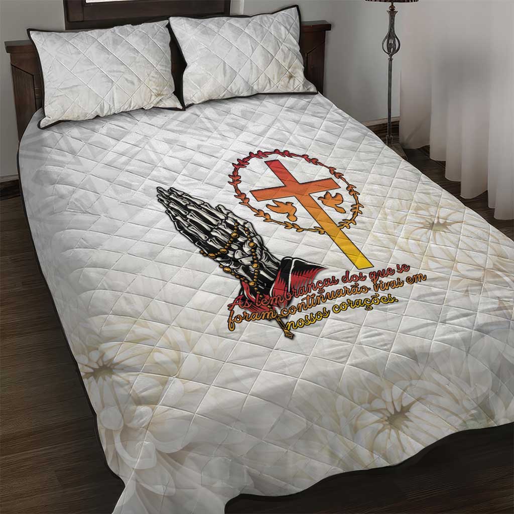 Gone but Never Forgotten Quilt Bed Set Angola All Souls Day - African Pride