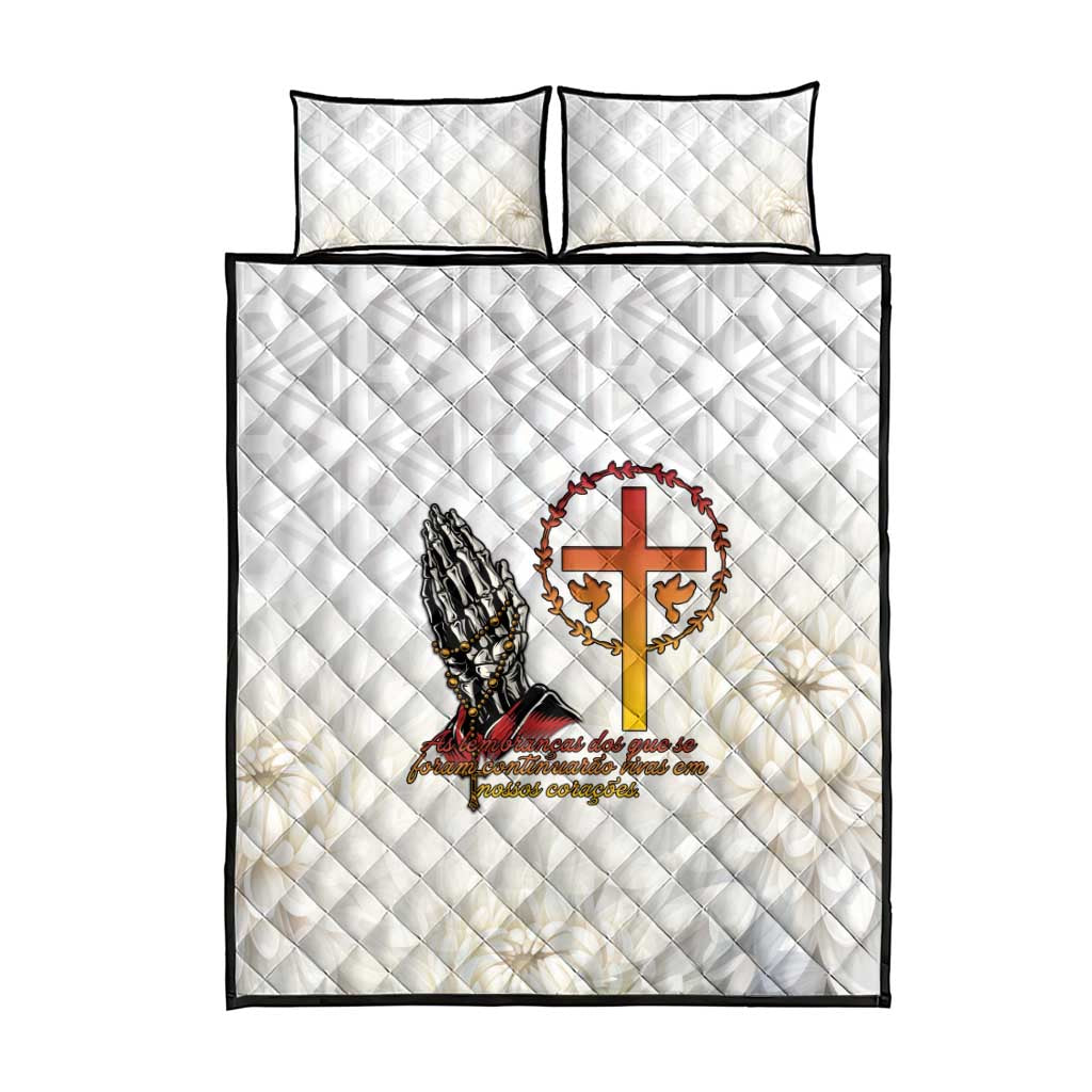 Gone but Never Forgotten Quilt Bed Set Angola All Souls Day - African Pride