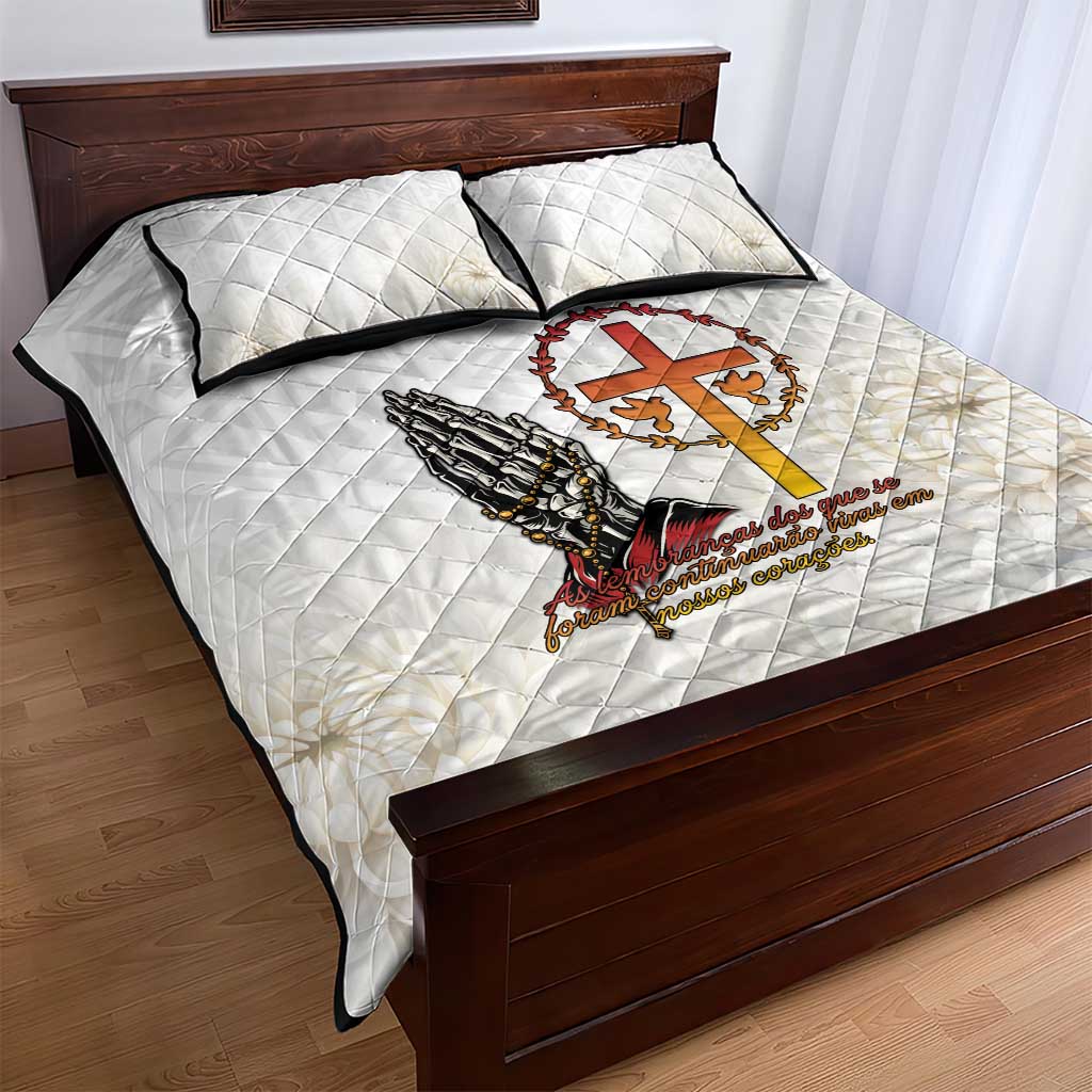 Gone but Never Forgotten Quilt Bed Set Angola All Souls Day - African Pride