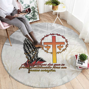 Gone but Never Forgotten Round Carpet Angola All Souls Day - African Pride