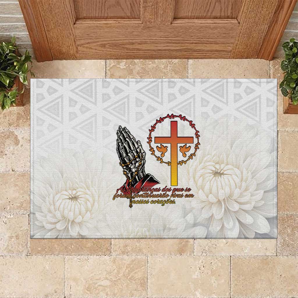 Gone but Never Forgotten Rubber Doormat Angola All Souls Day - African Pride