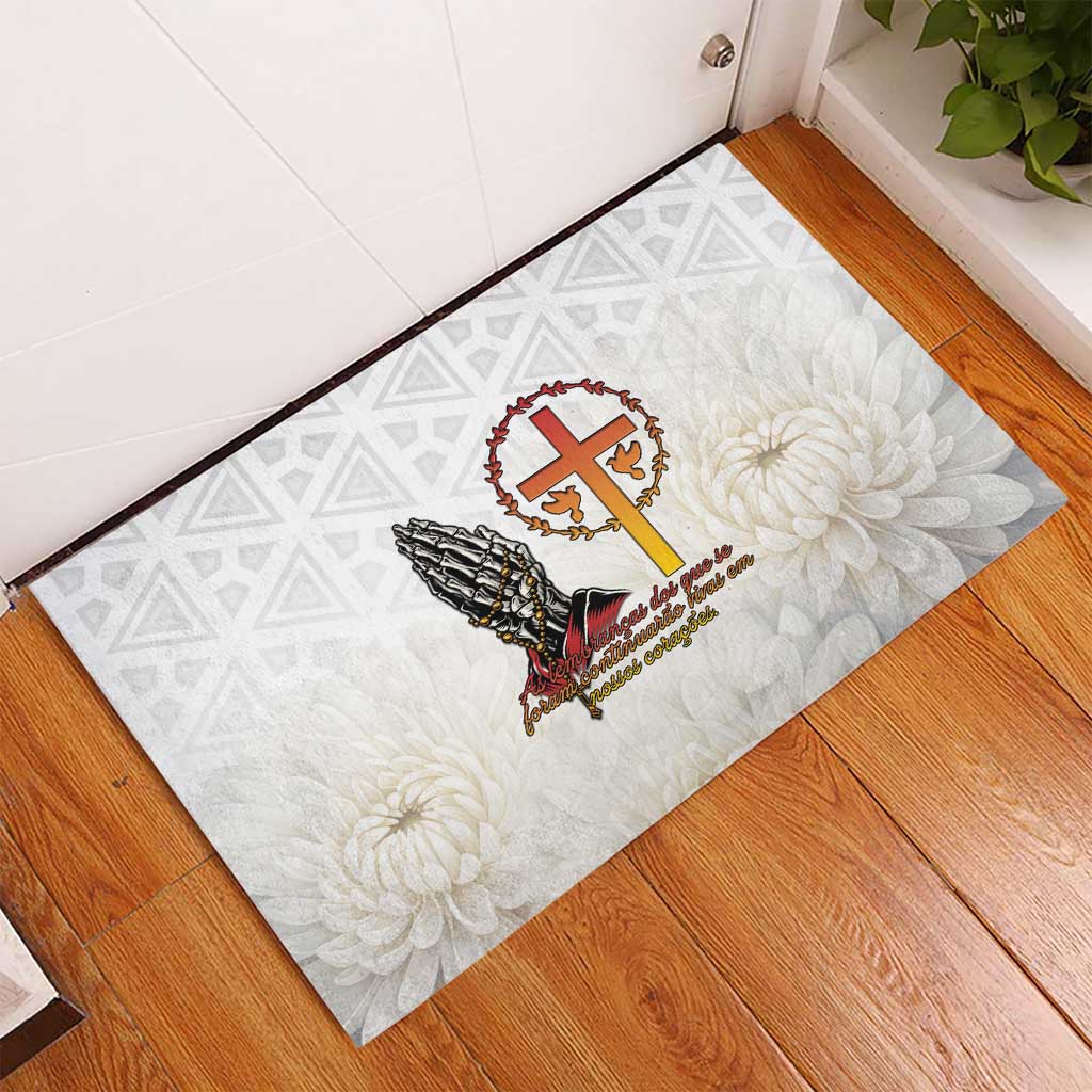 Gone but Never Forgotten Rubber Doormat Angola All Souls Day - African Pride