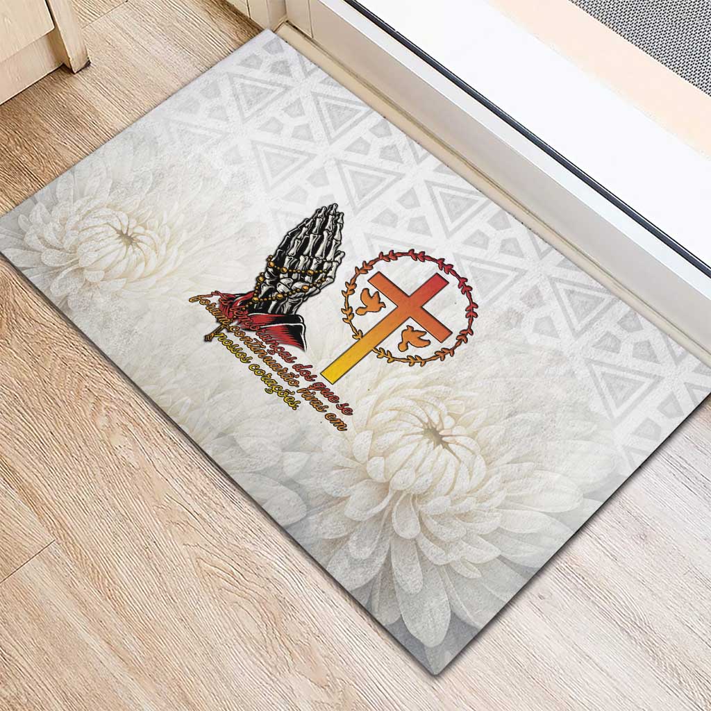Gone but Never Forgotten Rubber Doormat Angola All Souls Day - African Pride