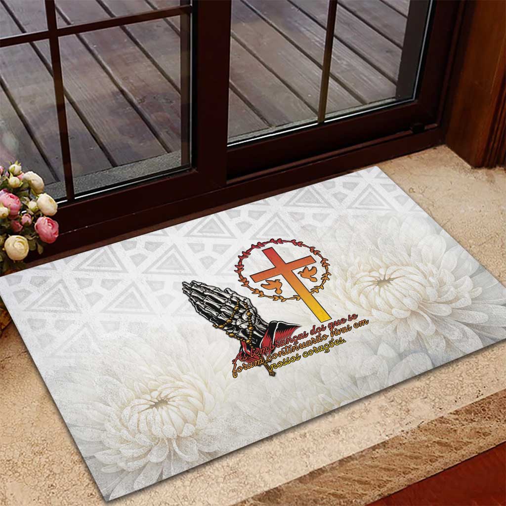 Gone but Never Forgotten Rubber Doormat Angola All Souls Day - African Pride