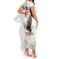 Gone but Never Forgotten Short Sleeve Bodycon Dress Angola All Souls Day - African Pride