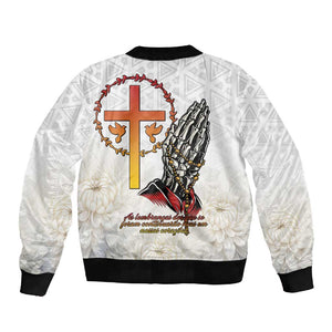 Gone but Never Forgotten Sleeve Zip Bomber Jacket Angola All Souls Day - African Pride