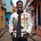 Gone but Never Forgotten Sleeve Zip Bomber Jacket Angola All Souls Day - African Pride