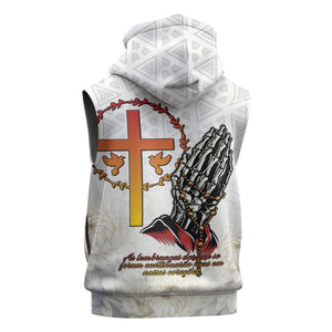Gone but Never Forgotten Sleeveless Zip Hoodie Angola All Souls Day - African Pride
