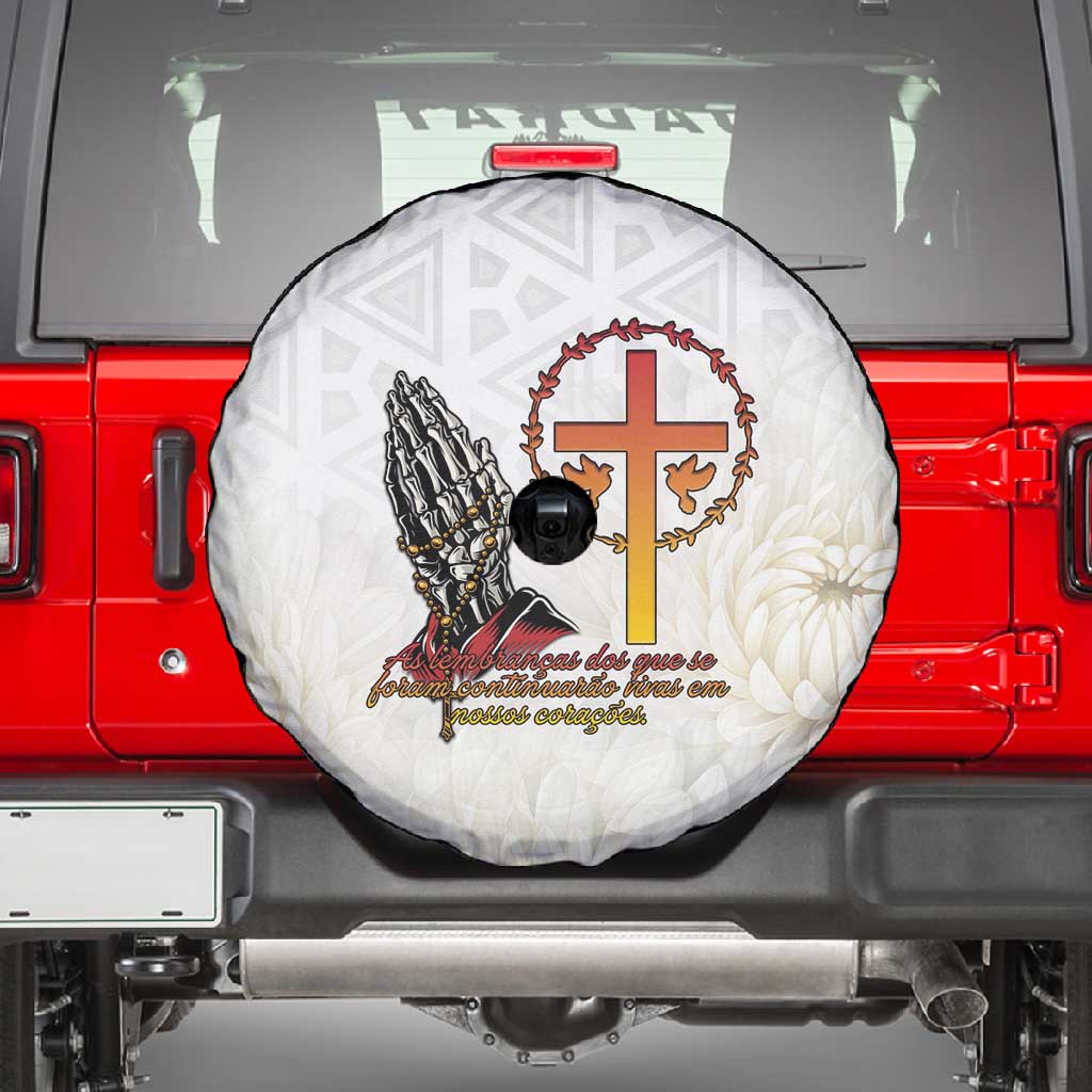 Gone but Never Forgotten Spare Tire Cover Angola All Souls Day - African Pride