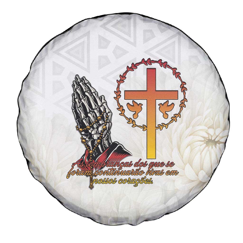 Gone but Never Forgotten Spare Tire Cover Angola All Souls Day - African Pride