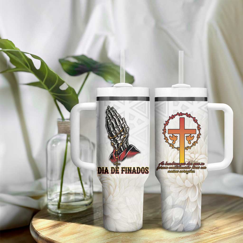 Gone but Never Forgotten Tumbler With Handle Angola All Souls Day - African Pride