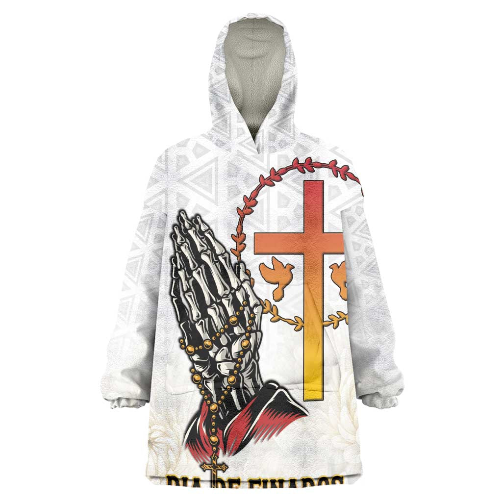 Gone but Never Forgotten Wearable Blanket Hoodie Angola All Souls Day - African Pride