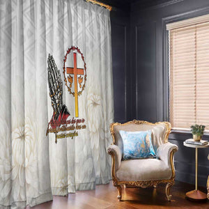 Gone but Never Forgotten Window Curtain Angola All Souls Day - African Pride
