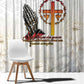 Gone but Never Forgotten Window Curtain Angola All Souls Day - African Pride