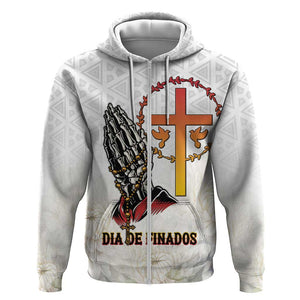 Gone but Never Forgotten Zip Hoodie Angola All Souls Day - African Pride