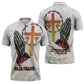 Angola All Souls Day Zipper Polo Shirt Together in Remembrance