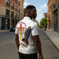 Angola All Souls Day Zipper Polo Shirt Together in Remembrance