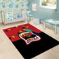 Happy Angola Independence Day Area Rug With Red-crested Turaco - African Pride