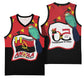 Happy Angola Independence Day Basketball Jersey With Red-crested Turaco - African Pride
