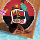 Happy Angola Independence Day Beach Blanket With Red-crested Turaco - African Pride
