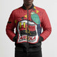 Happy Angola Bomber Puffer Jacket 50 Years of Independence