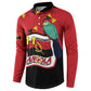 Happy Angola Button Sweatshirt 50 Years of Independence