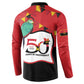 Happy Angola Button Sweatshirt 50 Years of Independence