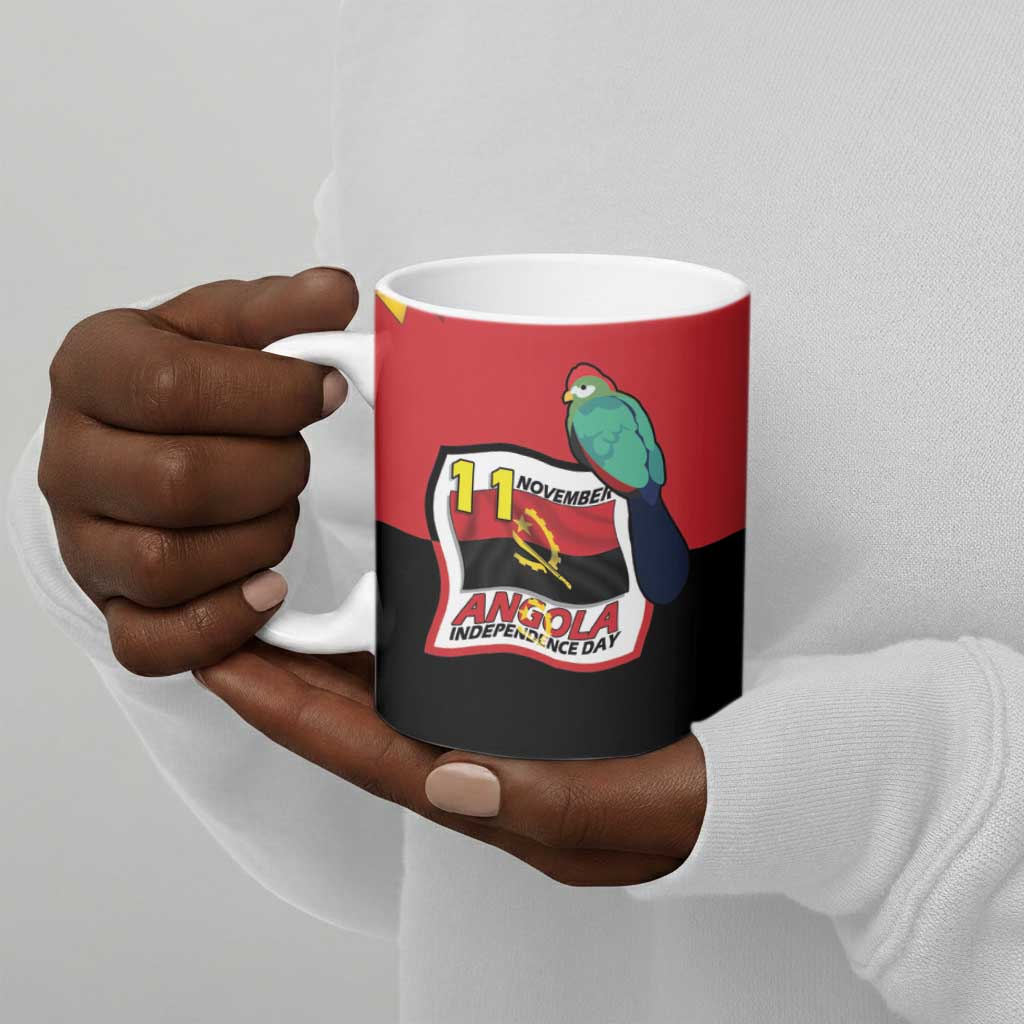 Happy Angola Ceramic Mug 50 Years of Independence