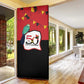 Happy Angola Door Cover 50 Years of Independence