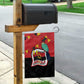 Happy Angola Independence Day Garden Flag With Red-crested Turaco - African Pride