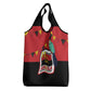 Happy Angola Independence Day Grocery Bag With Red-crested Turaco - African Pride