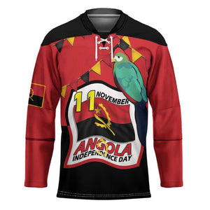 Happy Angola Hockey Jersey 50 Years of Independence