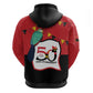 Happy Angola Independence Day Hoodie With Red-crested Turaco - African Pride