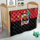 Happy Angola Independence Day Quilt With Red-crested Turaco - African Pride