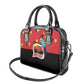 Happy Angola Independence Day Shoulder Handbag With Red-crested Turaco - African Pride