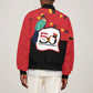 Happy Angola Independence Day Sleeve Zip Bomber Jacket With Red-crested Turaco - African Pride