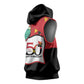 Happy Angola Independence Day Sleeveless Hoodie With Red-crested Turaco - African Pride
