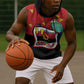 Happy Angola Independence Day Sleeveless Hoodie With Red-crested Turaco - African Pride