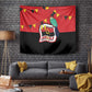 Happy Angola Independence Day Tapestry With Red-crested Turaco - African Pride