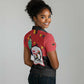 Happy Angola Independence Day Women Polo Shirt With Red-crested Turaco - African Pride