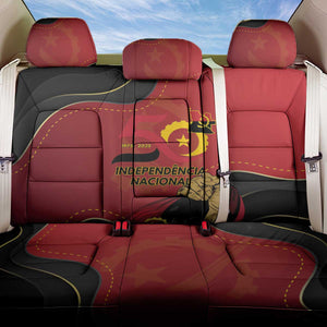 Dia da Independencia de Angola Back Car Seat Cover Virtus Unita Fortior - African Pride
