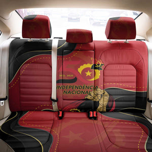 Dia da Independencia de Angola Back Car Seat Cover Virtus Unita Fortior - African Pride