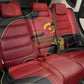 Dia da Independencia de Angola Back Car Seat Cover Virtus Unita Fortior - African Pride