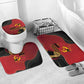 Angola Independence Day Bathroom Set Virtue Is Stronger When United