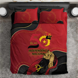Dia da Independencia de Angola Bedding Set Virtus Unita Fortior - African Pride