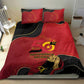 Dia da Independencia de Angola Bedding Set Virtus Unita Fortior - African Pride