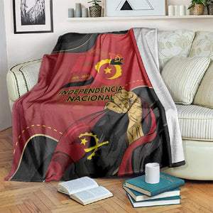 Dia da Independencia de Angola Blanket Virtus Unita Fortior - African Pride